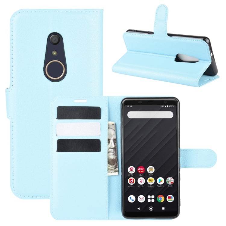 For Arrows Be4 F-41A Litchi Texture Horizontal Flip Protective Case with Holder & Card Slots & Wallet