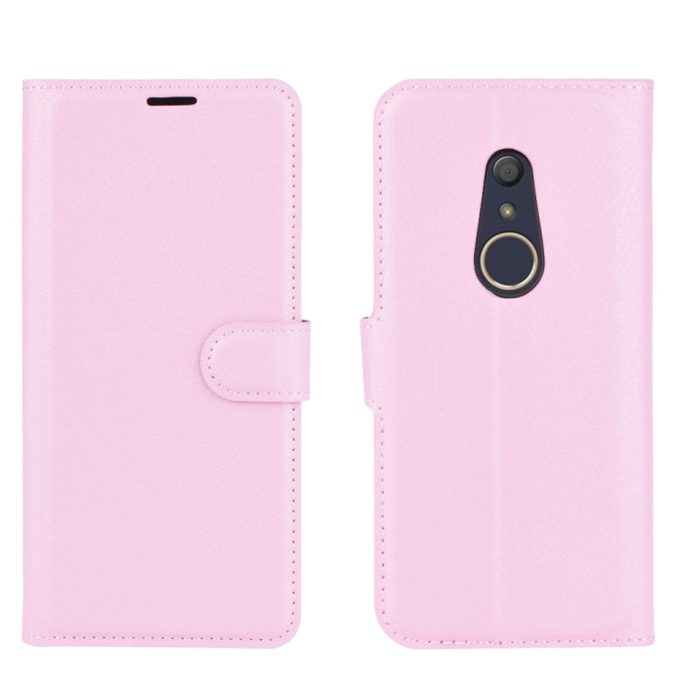For Arrows Be4 F-41A Litchi Texture Horizontal Flip Protective Case with Holder & Card Slots & Wallet