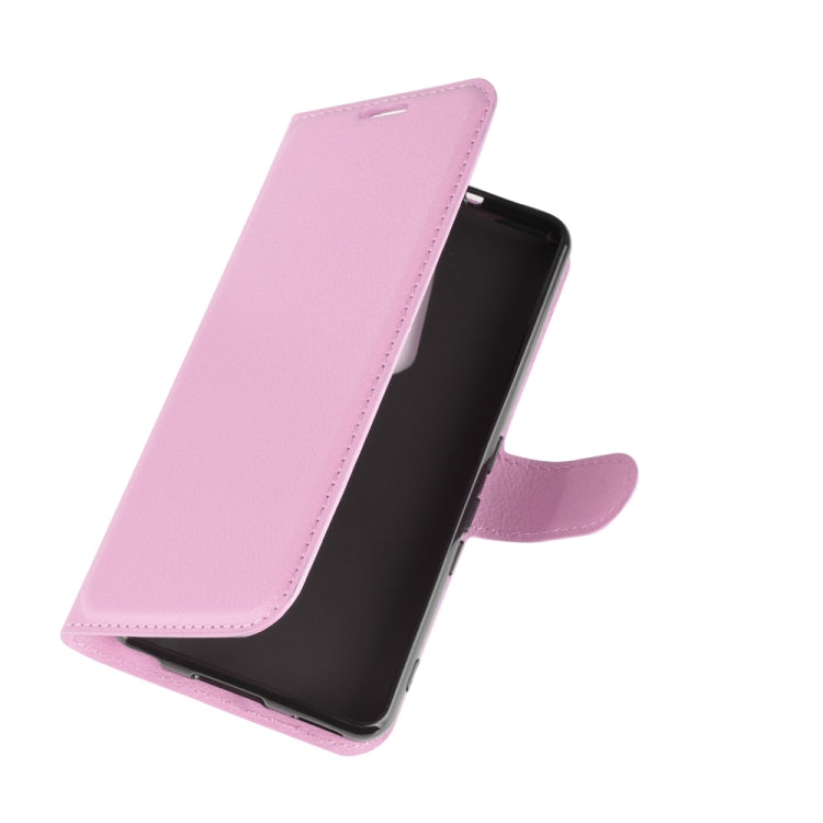 For Arrows Be4 F-41A Litchi Texture Horizontal Flip Protective Case with Holder & Card Slots & Wallet