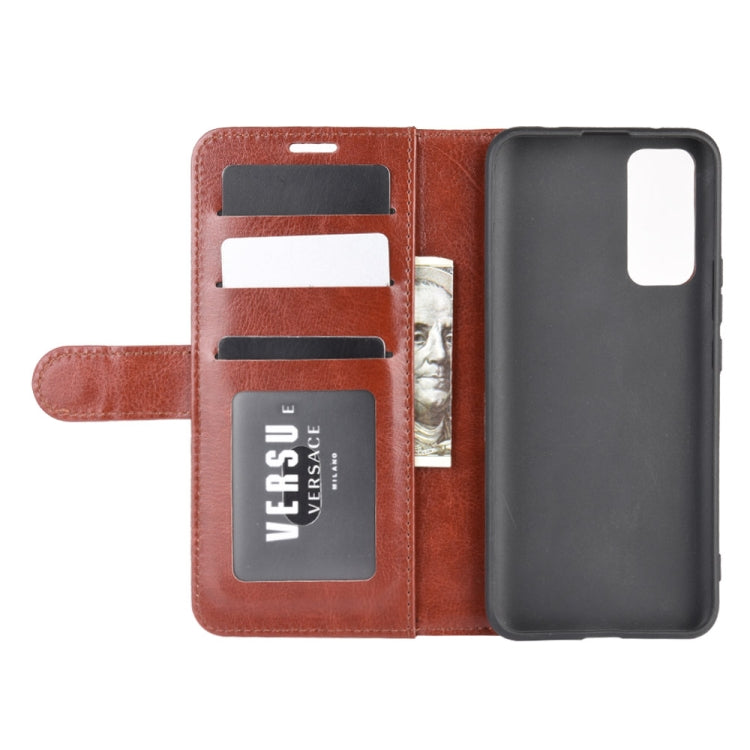 For Huawei Honor 30 R64 Texture Single Horizontal Flip Protective Case with Holder & Card Slots & Wallet& Photo Frame