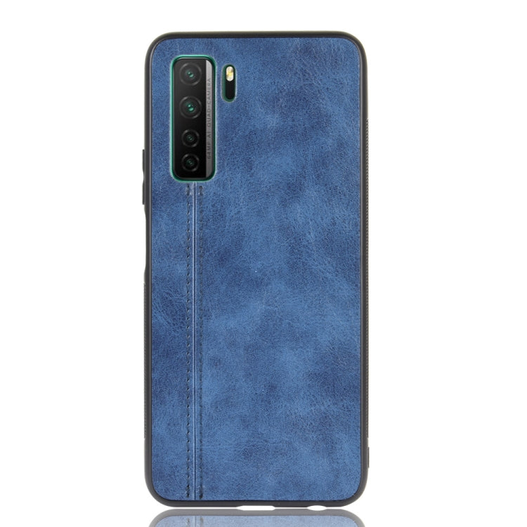 For Huawei Nova 7 SE Shockproof Sewing Cow Pattern Skin PC + PU + TPU Case