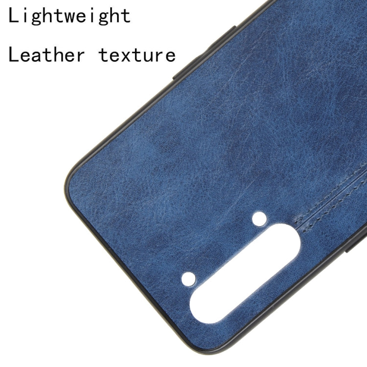 For Oppo Find X2 Lite Shockproof Sewing Cow Pattern Skin PC + PU + TPU Case