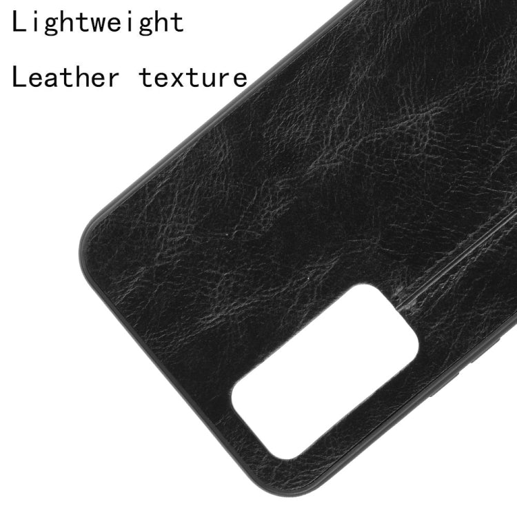 For Huawei Honor 30 Shockproof Sewing Cow Pattern Skin PC + PU + TPU Case