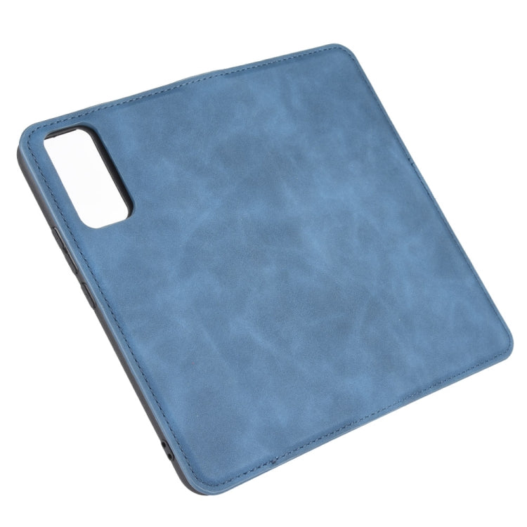 For Huawei Honor 30 Retro-skin Business Magnetic Suction Leather Case with Holder & Card Slots & Wallet