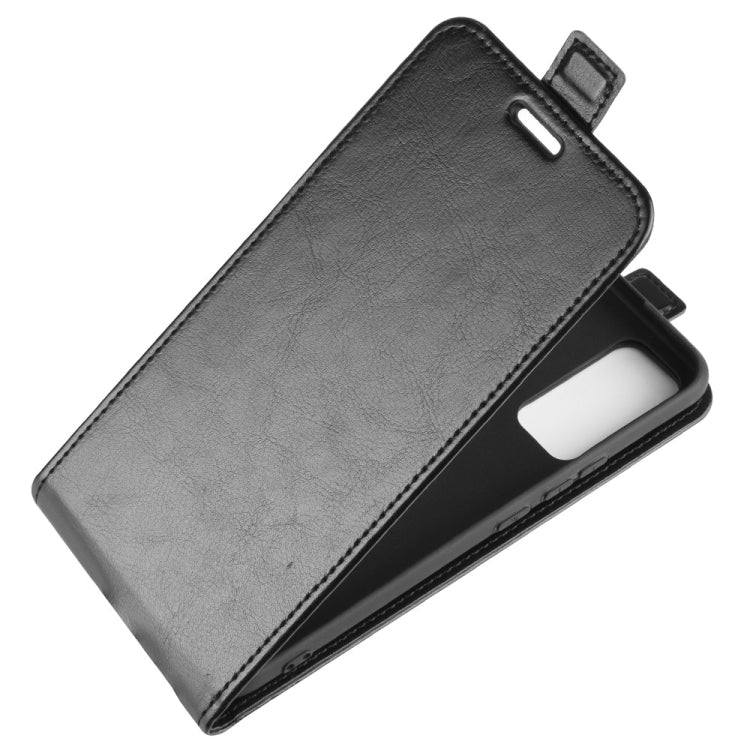 For Huawei Honor 30 R64 Texture Single Vertical Flip Leather Protective Case with Card Slots & Photo Frame