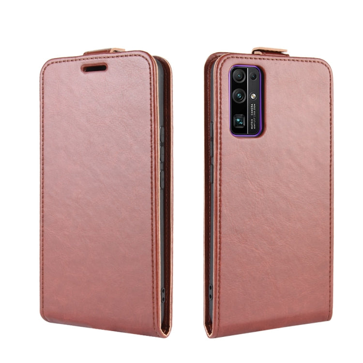 For Huawei Honor 30 R64 Texture Single Vertical Flip Leather Protective Case with Card Slots & Photo Frame