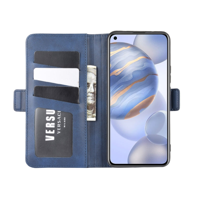 For Huawei Honor 30 Dual-side Magnetic Buckle Horizontal Flip Leather Case with Holder & Card Slots & Wallet