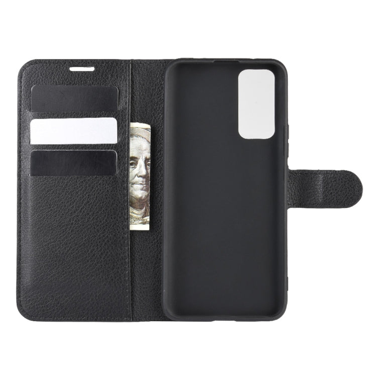 For Huawei Honor 30 Litchi Texture Horizontal Flip Protective Case with Holder & Card Slots & Wallet