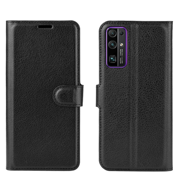 For Huawei Honor 30 Litchi Texture Horizontal Flip Protective Case with Holder & Card Slots & Wallet