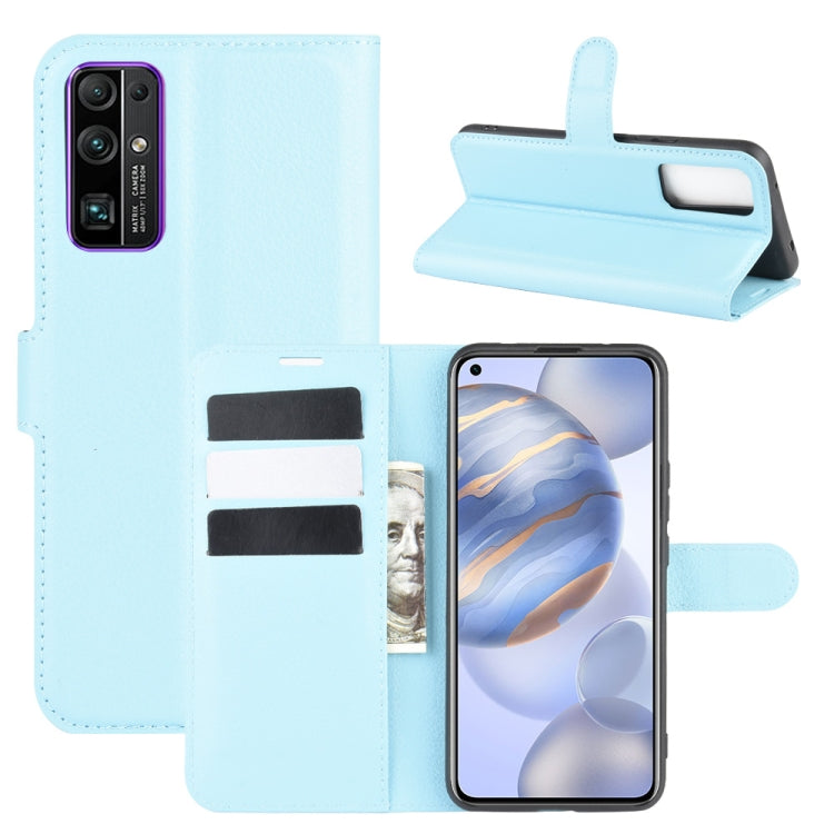 For Huawei Honor 30 Litchi Texture Horizontal Flip Protective Case with Holder & Card Slots & Wallet