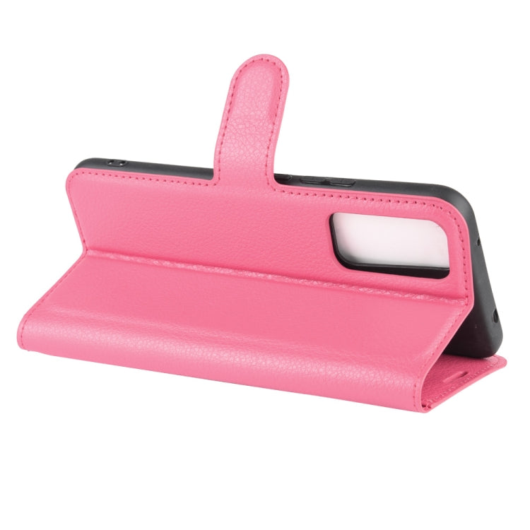 For Huawei Honor 30 Litchi Texture Horizontal Flip Protective Case with Holder & Card Slots & Wallet