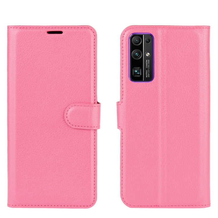 For Huawei Honor 30 Litchi Texture Horizontal Flip Protective Case with Holder & Card Slots & Wallet