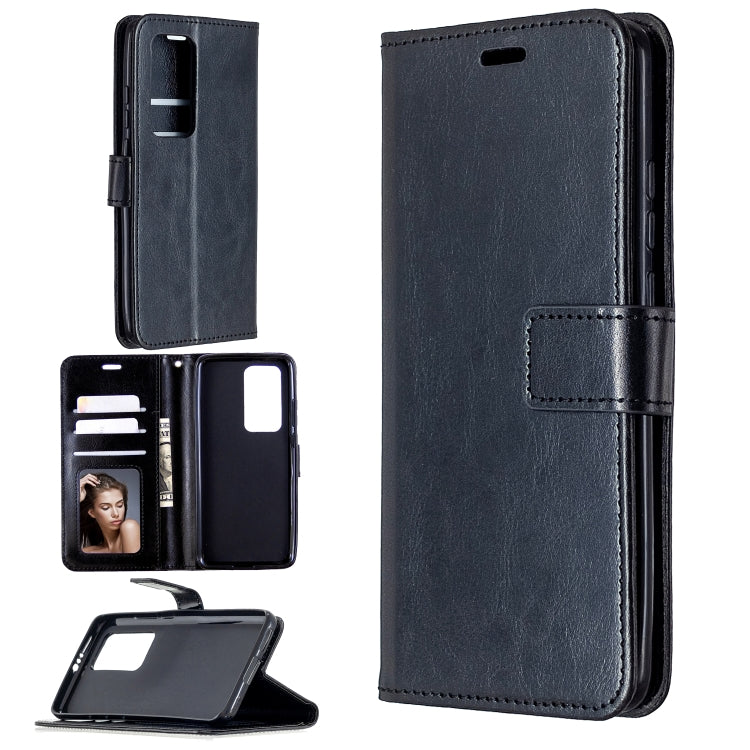 For Huawei P40 Pro Crazy Horse Texture Horizontal Flip Leather Case with Holder & Card Slots & Wallet & Photo Frame