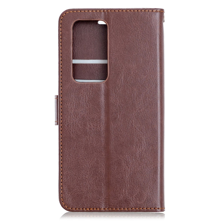 For Huawei P40 Pro Crazy Horse Texture Horizontal Flip Leather Case with Holder & Card Slots & Wallet & Photo Frame