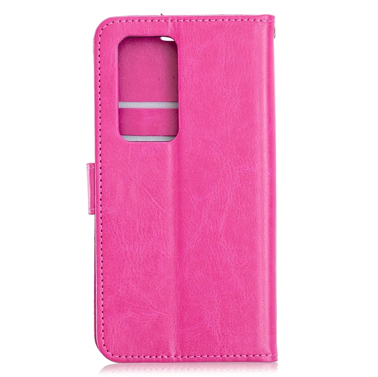 For Huawei P40 Pro Crazy Horse Texture Horizontal Flip Leather Case with Holder & Card Slots & Wallet & Photo Frame