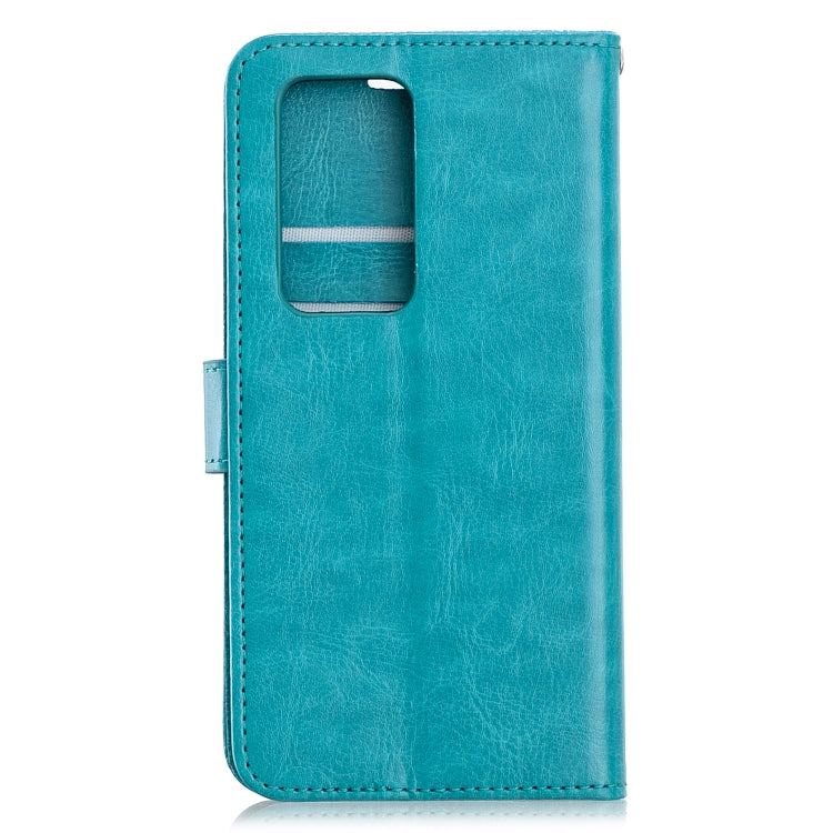 For Huawei P40 Pro Crazy Horse Texture Horizontal Flip Leather Case with Holder & Card Slots & Wallet & Photo Frame