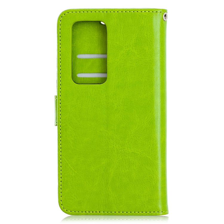 For Huawei P40 Pro Crazy Horse Texture Horizontal Flip Leather Case with Holder & Card Slots & Wallet & Photo Frame