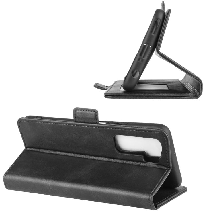 For Huawei Nova 7 SE Dual-side Magnetic Buckle Horizontal Flip Leather Case with Holder & Card Slots & Wallet