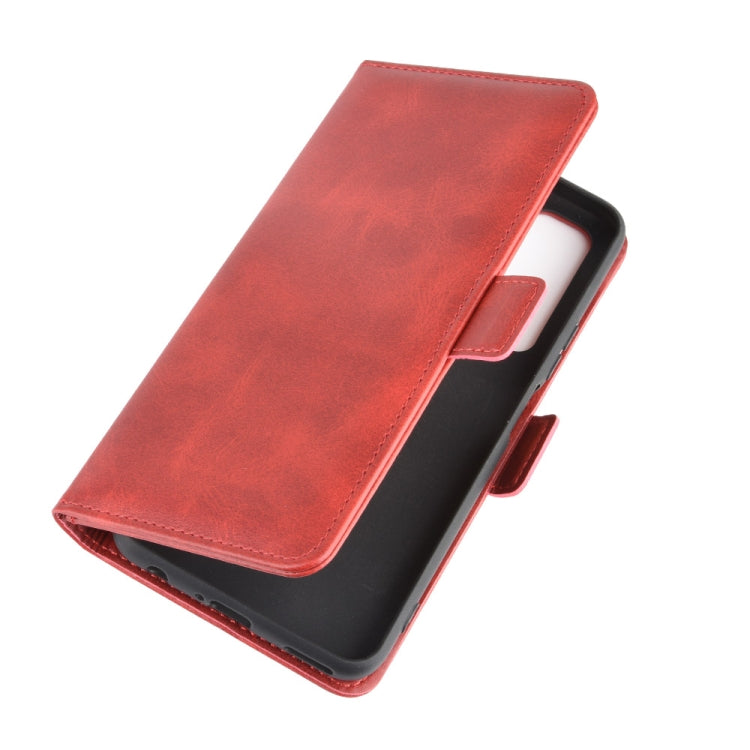 For Huawei Nova 7 SE Dual-side Magnetic Buckle Horizontal Flip Leather Case with Holder & Card Slots & Wallet