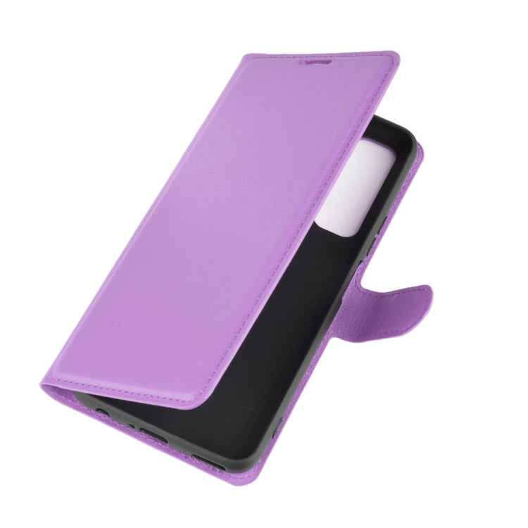 For Huawei Nova 7 SE Litchi Texture Horizontal Flip Protective Case with Holder & Card Slots & Wallet