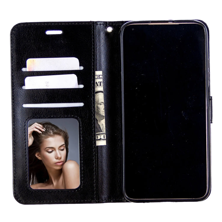 For Huawei P40 Lite Crazy Horse Texture Horizontal Flip Leather Case with Holder & Card Slots & Wallet & Photo Frame