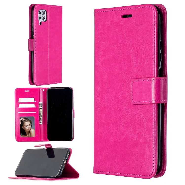 For Huawei P40 Lite Crazy Horse Texture Horizontal Flip Leather Case with Holder & Card Slots & Wallet & Photo Frame