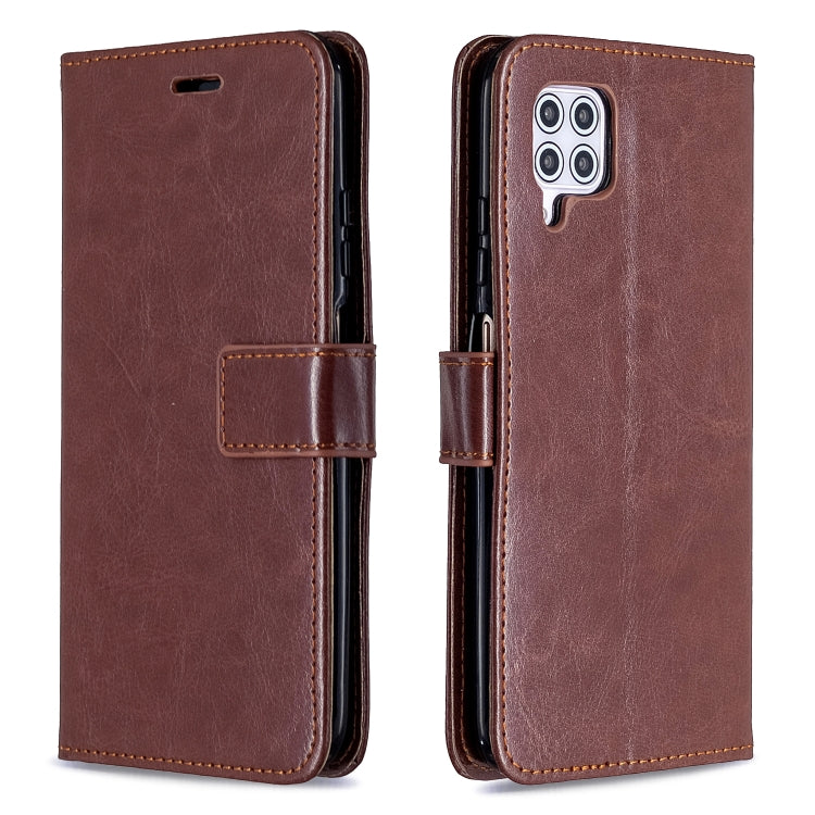 For Huawei P40 Lite Crazy Horse Texture Horizontal Flip Leather Case with Holder & Card Slots & Wallet & Photo Frame