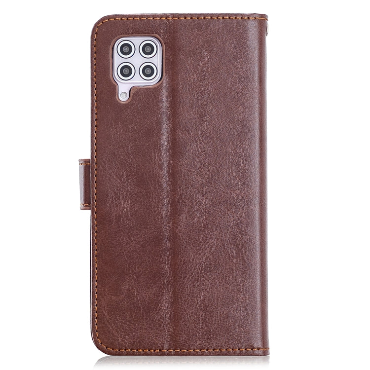 For Huawei P40 Lite Crazy Horse Texture Horizontal Flip Leather Case with Holder & Card Slots & Wallet & Photo Frame