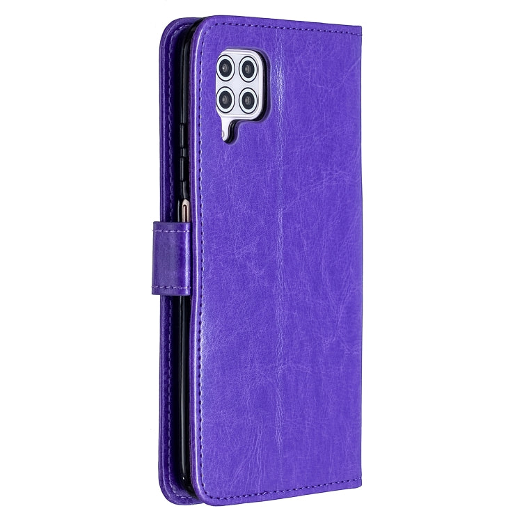 For Huawei P40 Lite Crazy Horse Texture Horizontal Flip Leather Case with Holder & Card Slots & Wallet & Photo Frame