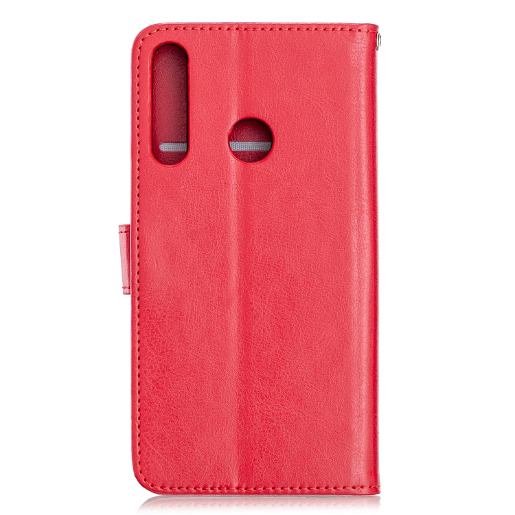 For Huawei P40 Lite E Crazy Horse Texture Horizontal Flip Leather Case with Holder & Card Slots & Wallet & Photo Frame