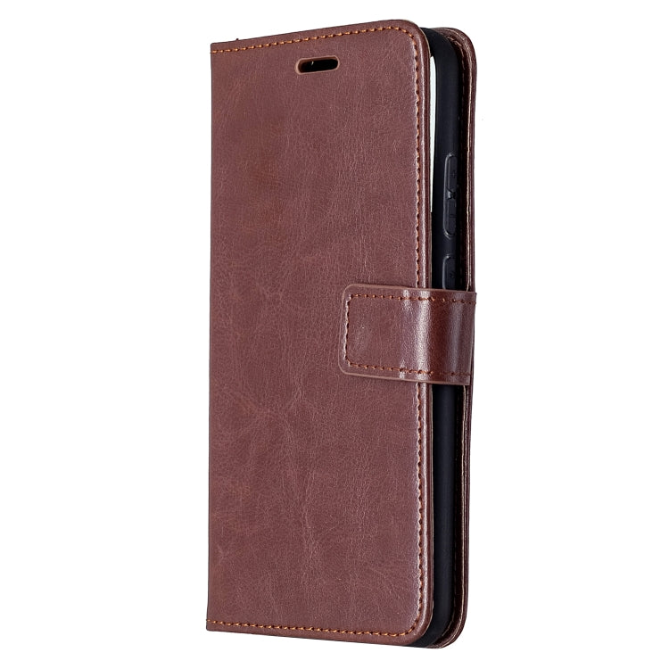 For Huawei P40 Lite E Crazy Horse Texture Horizontal Flip Leather Case with Holder & Card Slots & Wallet & Photo Frame