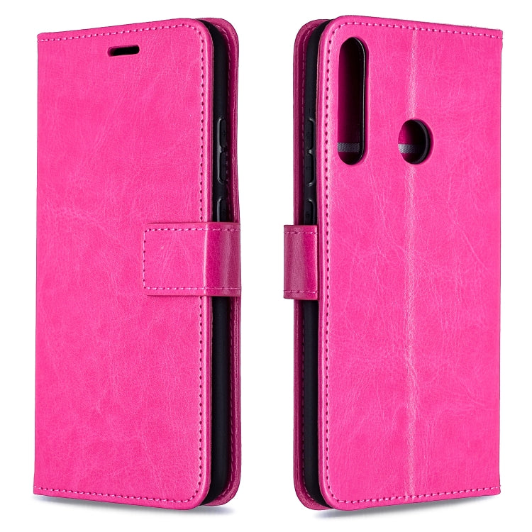 For Huawei P40 Lite E Crazy Horse Texture Horizontal Flip Leather Case with Holder & Card Slots & Wallet & Photo Frame