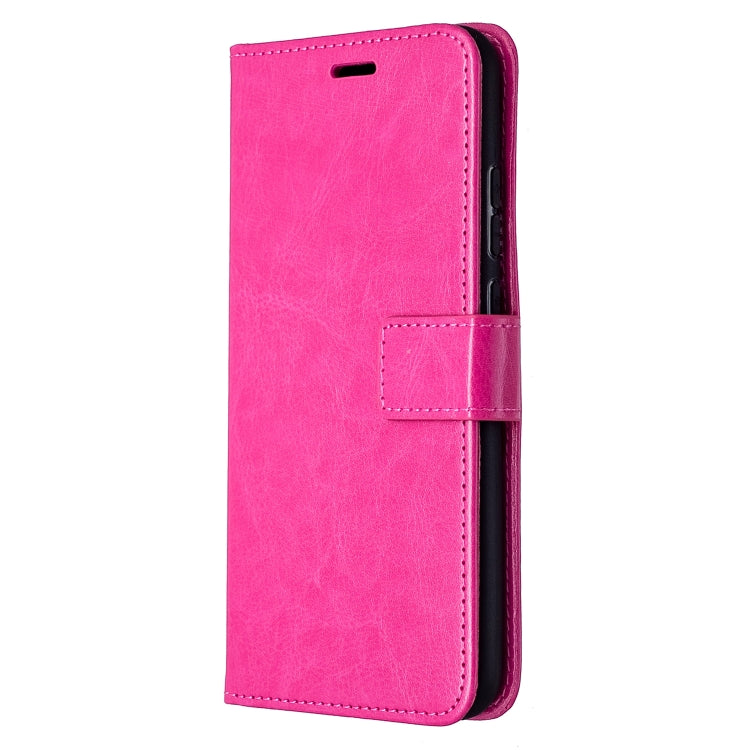 For Huawei P40 Lite E Crazy Horse Texture Horizontal Flip Leather Case with Holder & Card Slots & Wallet & Photo Frame