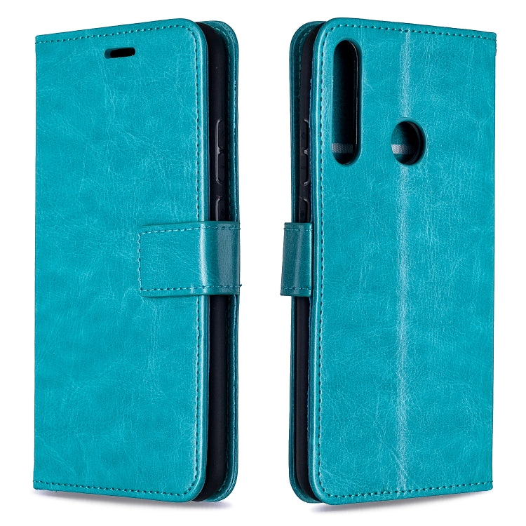 For Huawei P40 Lite E Crazy Horse Texture Horizontal Flip Leather Case with Holder & Card Slots & Wallet & Photo Frame