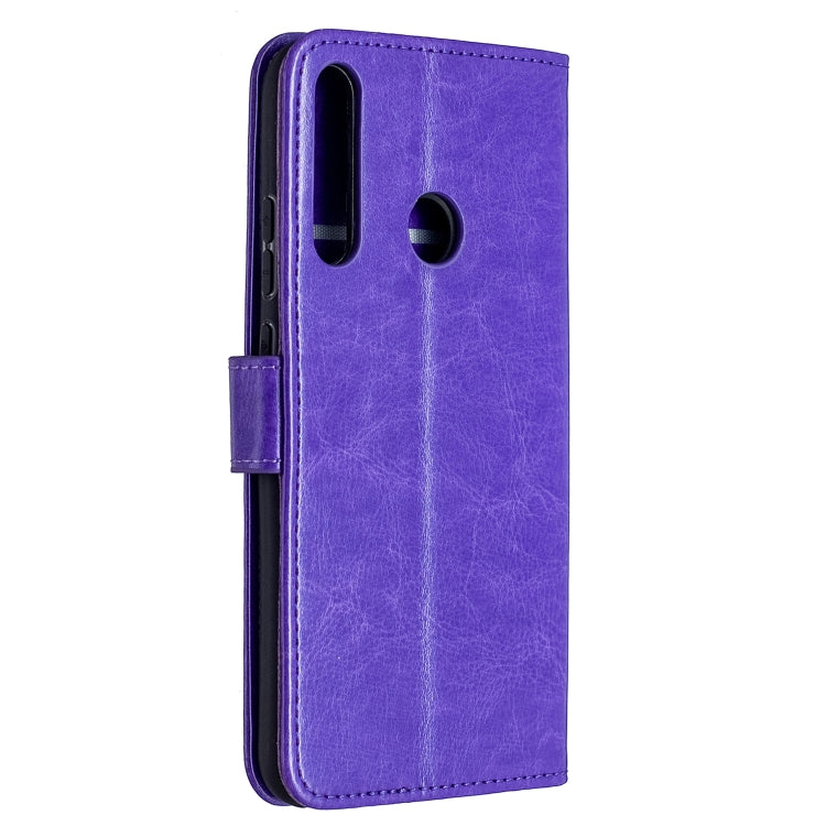 For Huawei P40 Lite E Crazy Horse Texture Horizontal Flip Leather Case with Holder & Card Slots & Wallet & Photo Frame