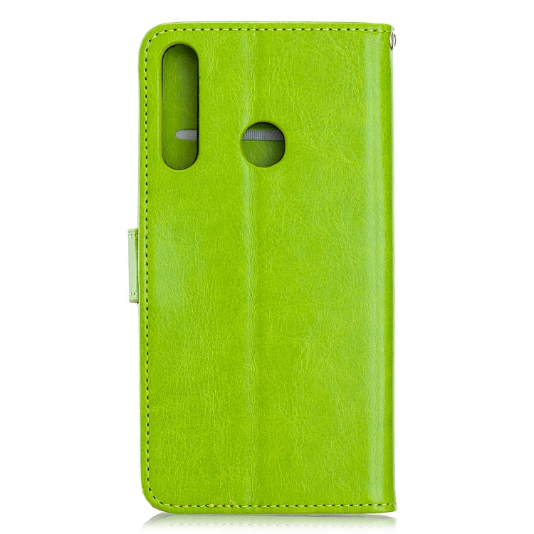 For Huawei P40 Lite E Crazy Horse Texture Horizontal Flip Leather Case with Holder & Card Slots & Wallet & Photo Frame