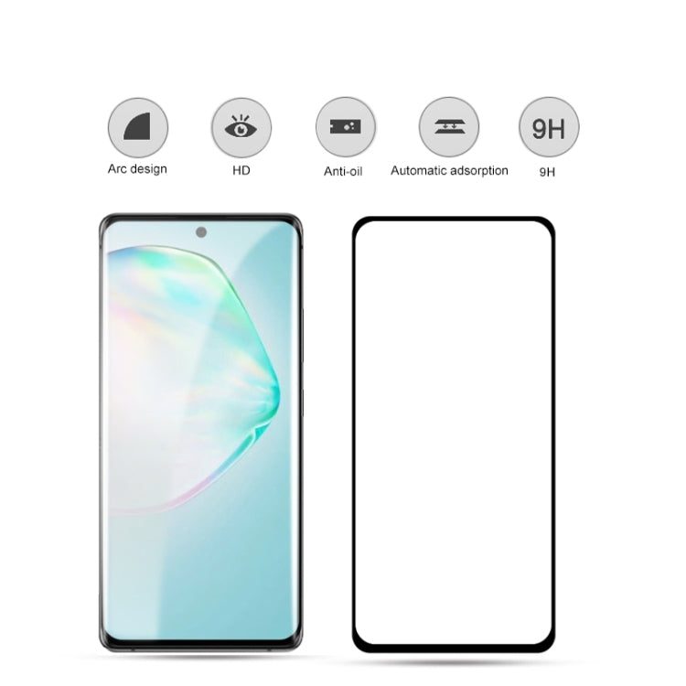 For Galaxy A91 mocolo 0.33mm 9H 2.5D Full Glue Tempered Glass Film