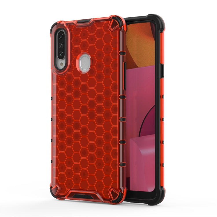 For Galaxy A70E Shockproof Honeycomb PC + TPU Case