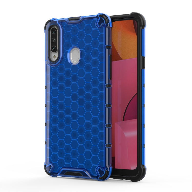 For Galaxy A70E Shockproof Honeycomb PC + TPU Case