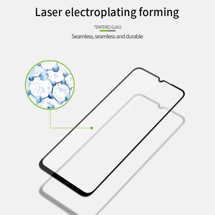 For Xiaomi 10 Lite MOFI 9H 2.5D Full Screen Tempered Glass Film(Black)