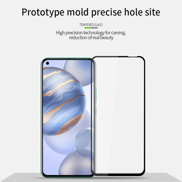 For Huawei Honor 30 / Nova7 MOFI 9H 2.5D Full Screen Tempered Glass Film(Black)