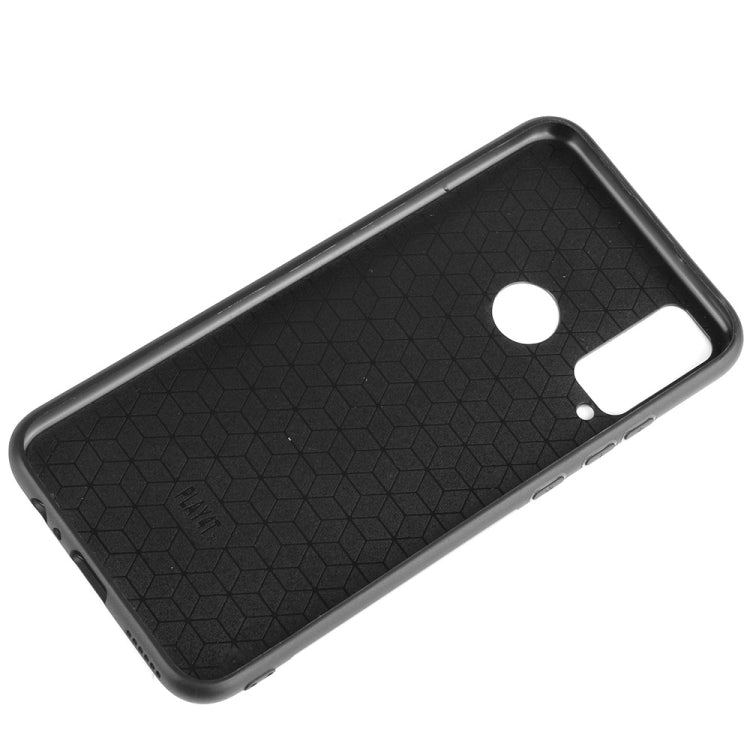 For Huawei Honor Play 4T Shockproof Sewing Cow Pattern Skin PC + PU + TPU Case