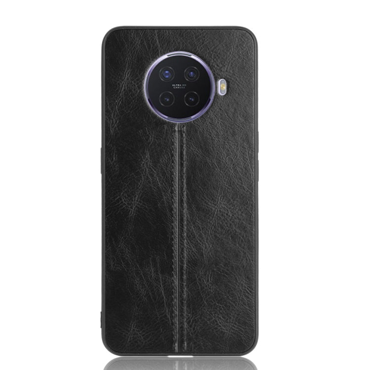 For Oppo Ace2 Shockproof Sewing Cow Pattern Skin PC + PU + TPU Case