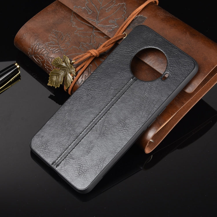 For Oppo Ace2 Shockproof Sewing Cow Pattern Skin PC + PU + TPU Case