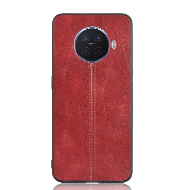 For Oppo Ace2 Shockproof Sewing Cow Pattern Skin PC + PU + TPU Case