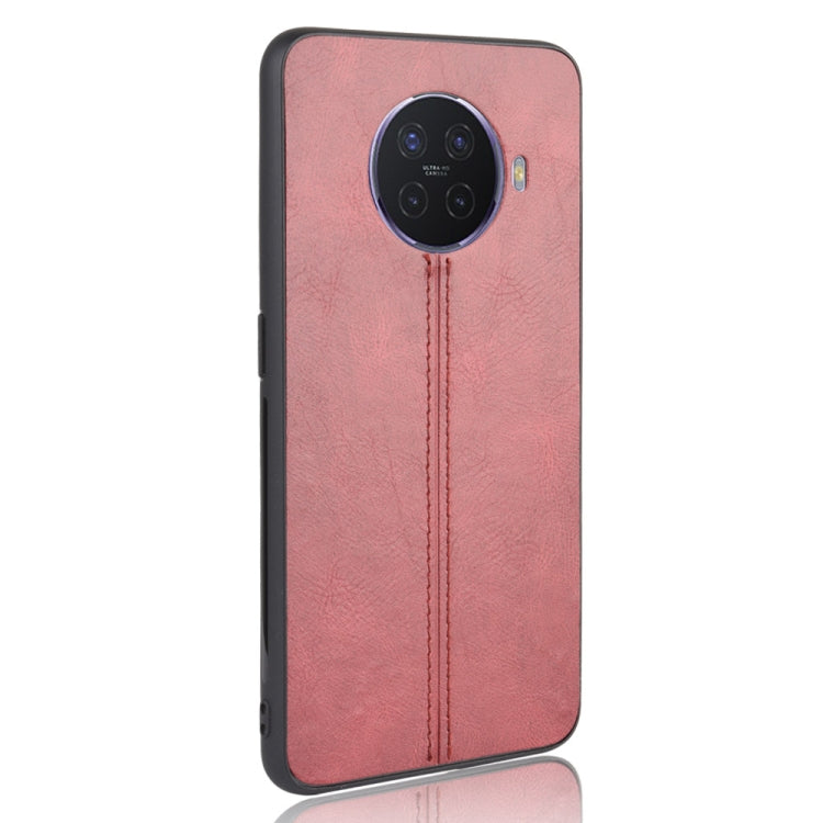For Oppo Ace2 Shockproof Sewing Cow Pattern Skin PC + PU + TPU Case