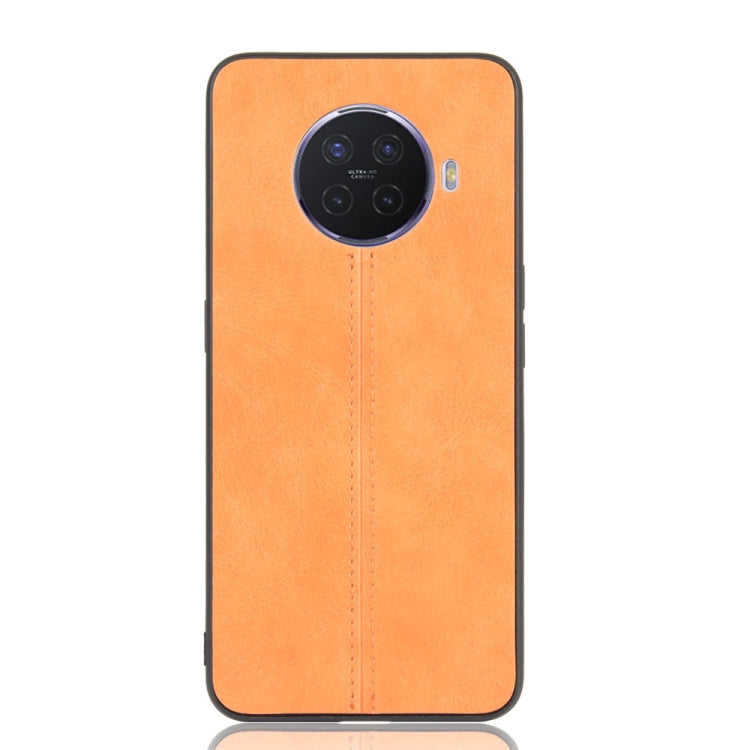 For Oppo Ace2 Shockproof Sewing Cow Pattern Skin PC + PU + TPU Case
