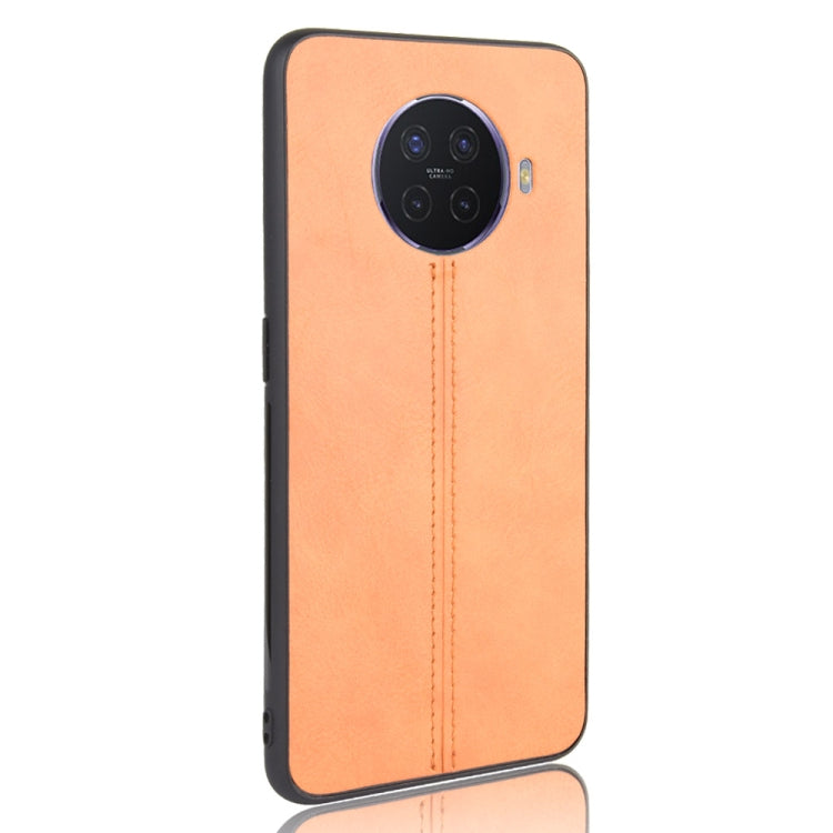 For Oppo Ace2 Shockproof Sewing Cow Pattern Skin PC + PU + TPU Case