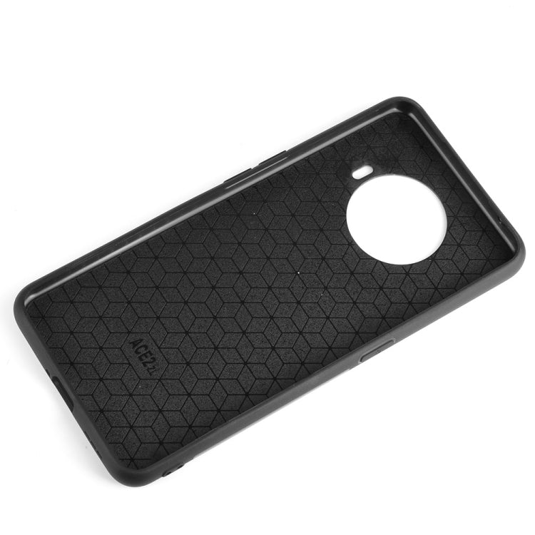 For Oppo Ace2 Shockproof Sewing Cow Pattern Skin PC + PU + TPU Case