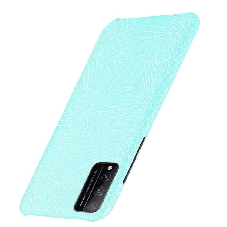 For Huawei Honor Play 4T Pro Shockproof Crocodile Texture PC + PU Case